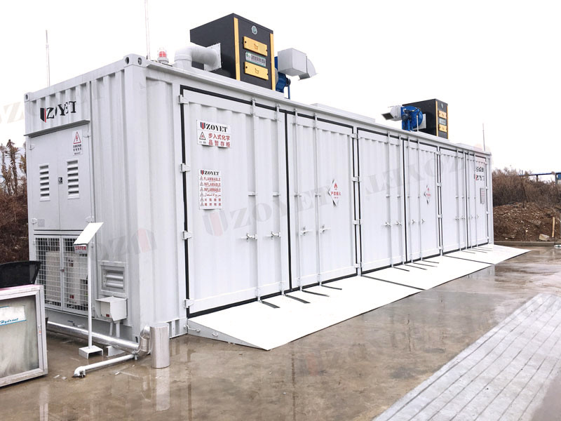 Process Equipment Container Unit High Performance Equipment Container Customized Capacity Safety System