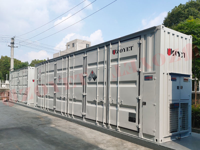 Charging Rackable Containers Customized Outdoor Battery Charging Container with Intelligent Control