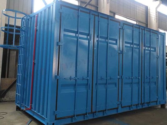 Explosion-proof Outdoor Gas Cylinder Storage Container with Carbon Steel Q235B Construction and Customized Features
