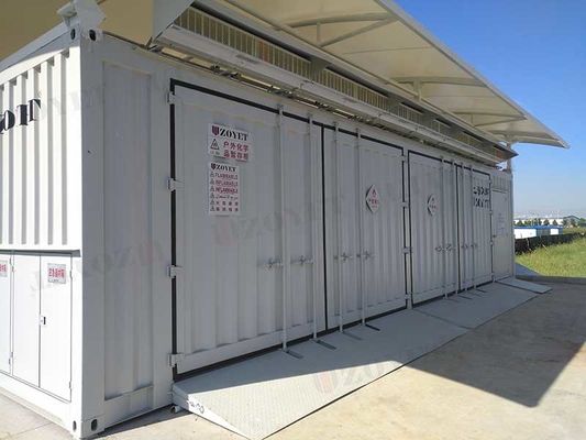 Safe Chemical Storage Container Q235B Temporary Storage Place