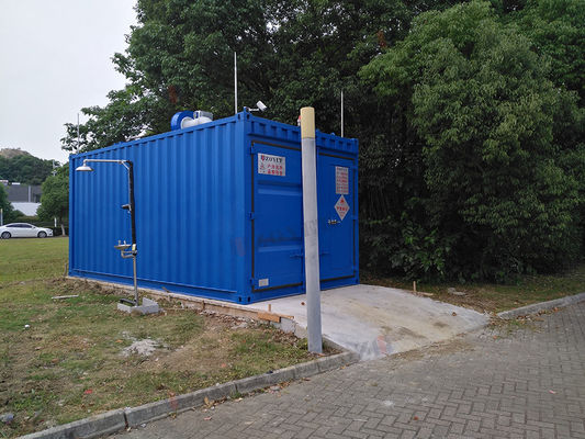 Blue Military Storage Unit Customized Military Storage Place