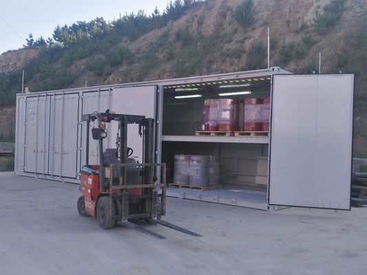Storage Containers Metal Freight Containers With Side Opening Doors