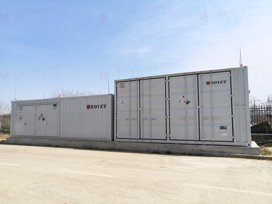 Mobile Solar Battery Container 40Ft High Cube Container With Side Doors