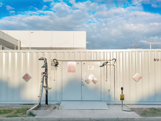 High Cube Solar Power Container Side Door Shipping Container