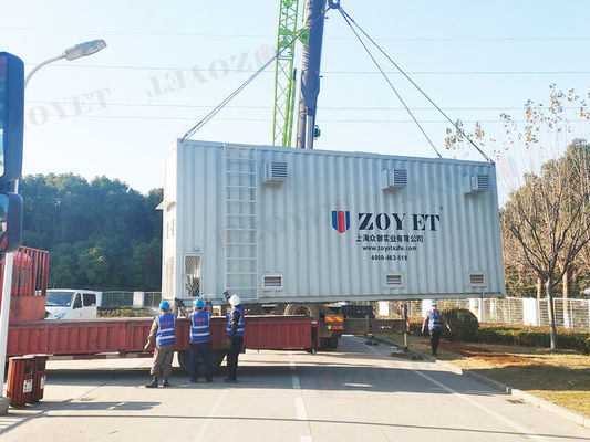 Customized Colour Metal Shipping Containers Metal Storage Q235B / SPHC Material