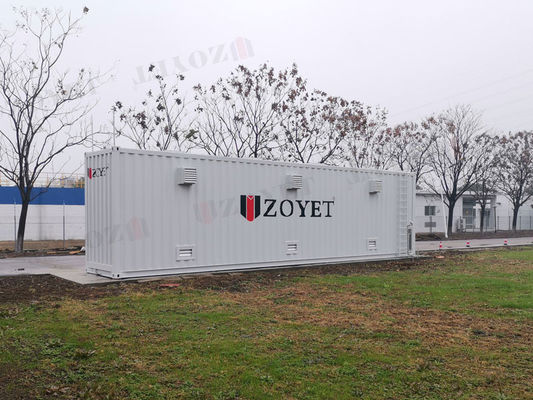 Heavy Duty Explosion proof Outdoor Gas Cylinder Storage Container with Remote Monitoring for Construction Sites