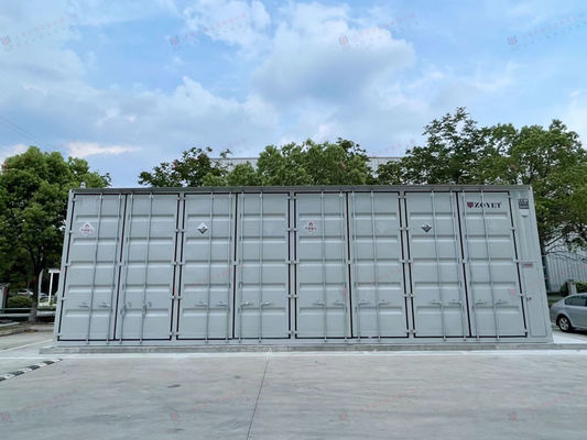 Customized Doors Type Removable Data Center Container Corten Steel