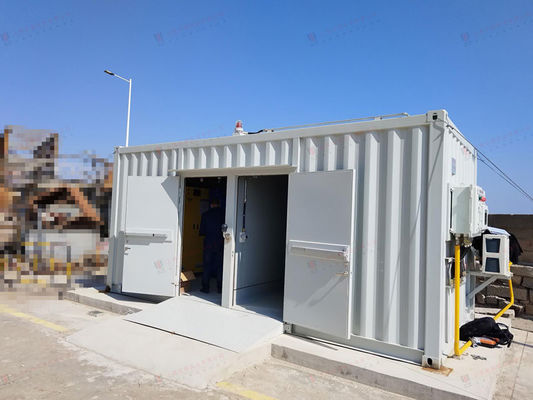 Custom Q235B / SPHC ISO Shelter Container Customized Capacity Accessories Colorful Door