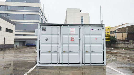 Custom Size Explosion-proof Gas Cylinder Storage Container with Double Layer Insulation and Temperature Control