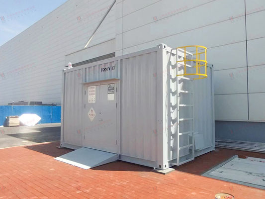 Carbon Steel Chemical Storage Container With Customizable Door And Accessories