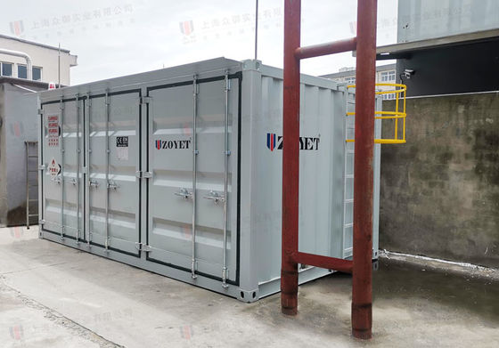 40ft Outdoor Battery Charging Container With Integrated Battery Charging And Automatic Fire Extinguishing System For High-Temperature Resistance