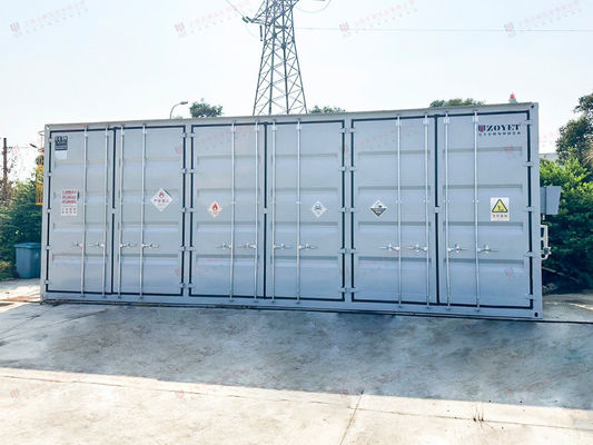 Fire Or Electric Heated 20Ft Asphalt Bitumen Tank Container For Sale