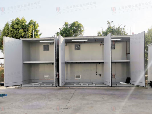 Customized 20ft 40ft Self Portable Storage Units For Hazardous Goods 5.5 Pounds
