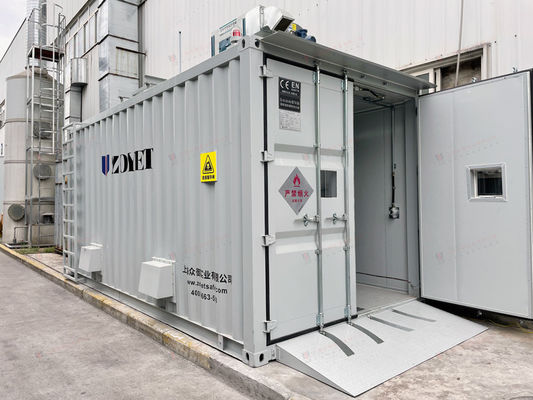 40GP Steel Shipping Container Walk In Type With Customized Accessories