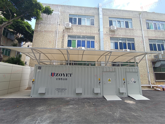 Explosion-Proof Walk-In Chemical Storage Container by ZOYET